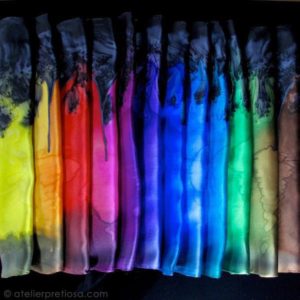 Sjaal regenboog 3