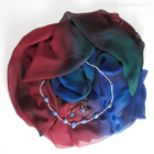 Sjaal rood-blauw 20