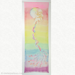 Zijden doek met logo - Afbeelding 2