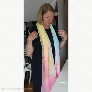 Zijden doek met logo - Afbeelding 4