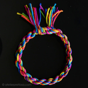 Armband parelgaren regenboog - Afbeelding 5