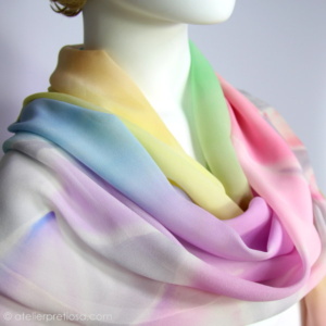 Doek regenboog aquarel (52)