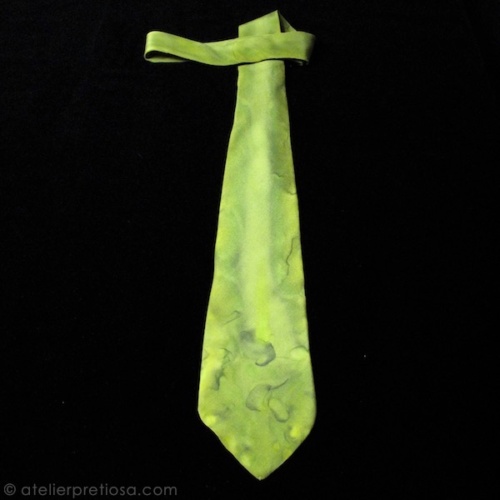Stropdas lime