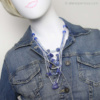 Ketting met lapis lazuli en zijde (5)