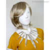 Collier van zilveren veertjes (4)