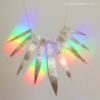 Collier van zilveren veertjes (6)